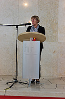 Doris Piel, Vosritzende und Sprecherin der Tarifgemeinschaft. Â©sl