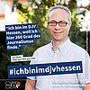 Jens Brehl, freier Journalist aus Fulda: „Ich bin im DJV Hessen, weil ich hier 360 Grad des Journalismus finde.” – 