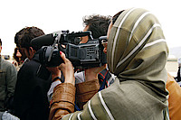 Täglich der Gefahr ausgesetzt - Journalistinnen und Journalisten in Afghanistan. Foto: Wolfgang Minich