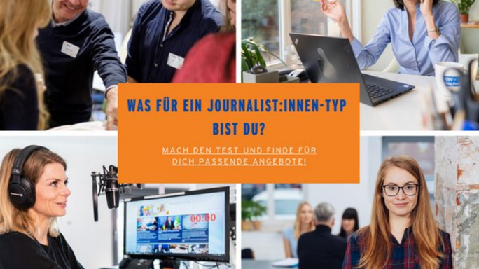 Welcher Journalistinnen- und Journalisten-Typ bist Du?