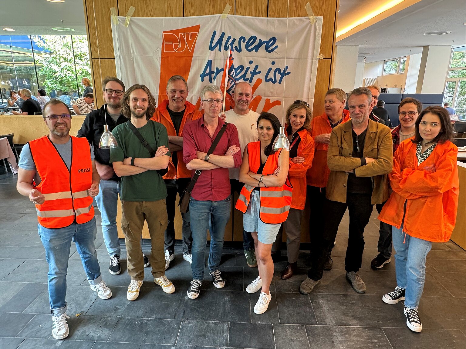 – Streik: Arbeitgeber zeigen sich halsstarrig. Foto: Anja Westheuser