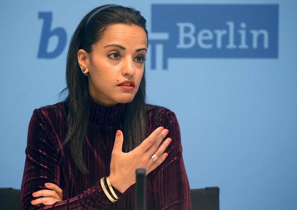 – Sawsan Chebli. Foro: Wolfgang Komm/dpa